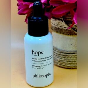 New! Philosophy ‘hope in a jar’ biome balance glow serum with prebiotic…